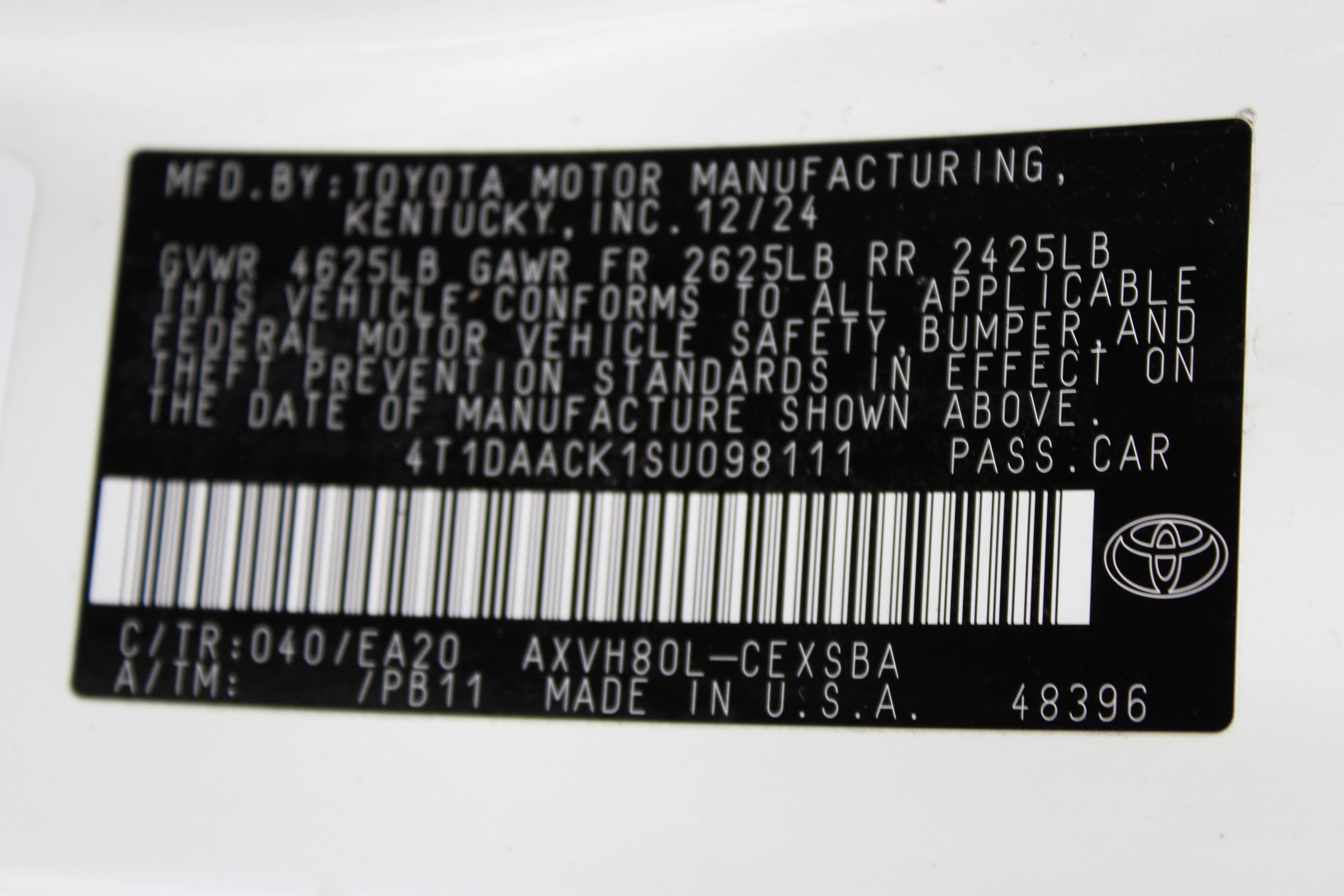 Certified 2025 Toyota Camry SE FWD image 40