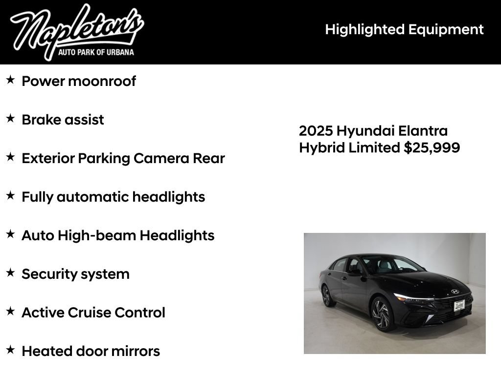 Used 2025 Hyundai Elantra Limited FWD image 17