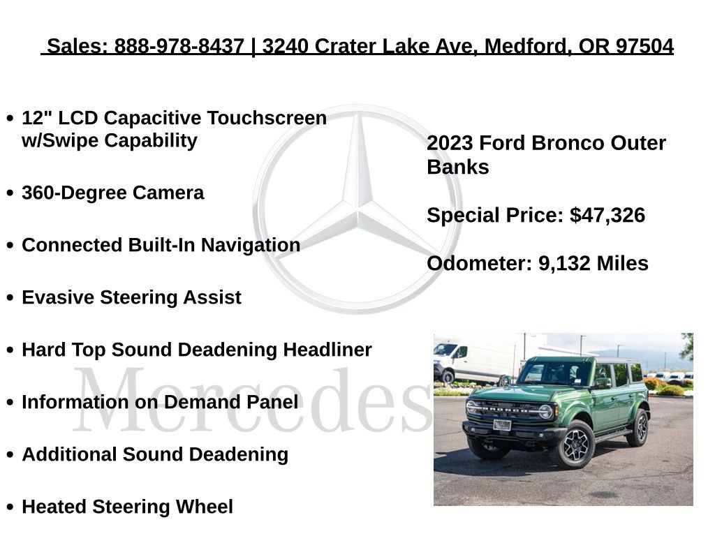 Used 2023 Ford Bronco Outer Banks AWD/4WD image 24