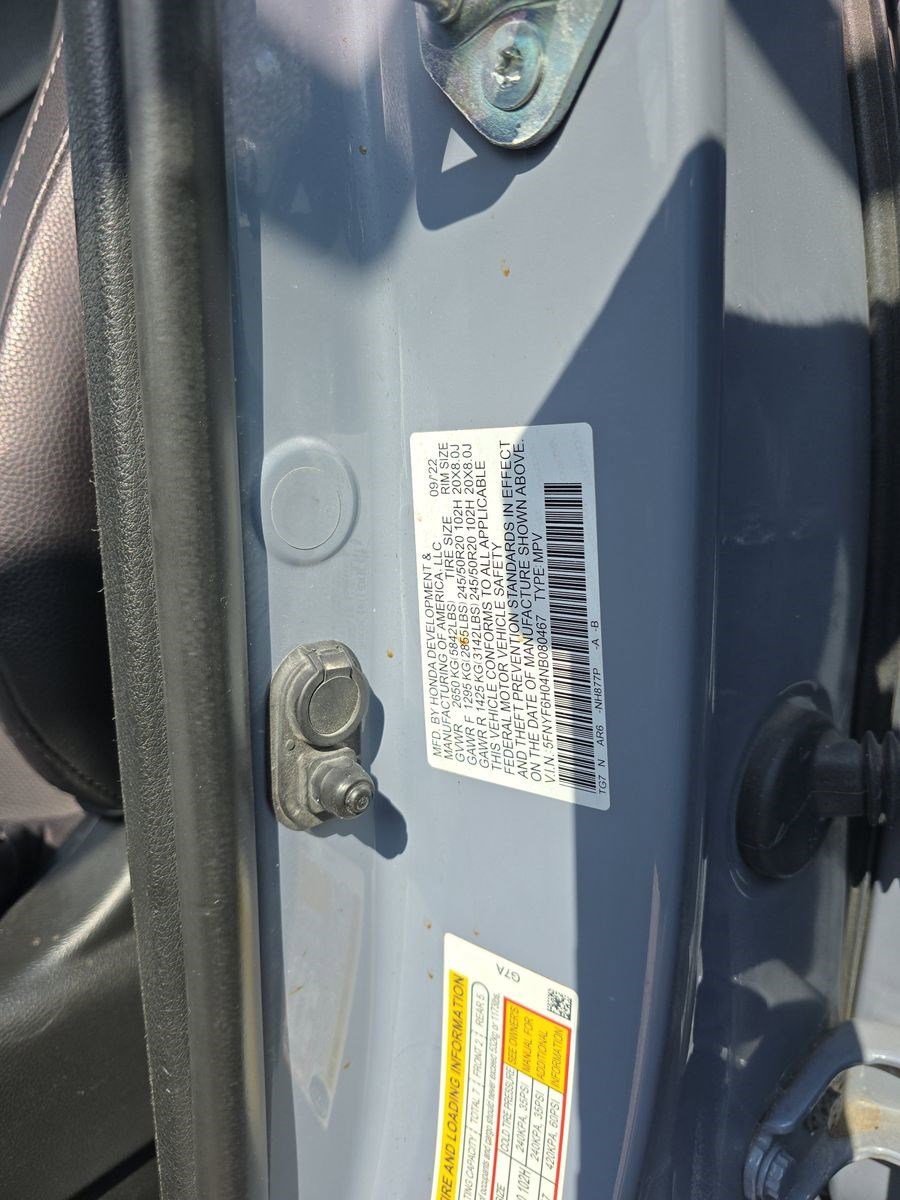 Used 2022 Honda Pilot Elite image 21