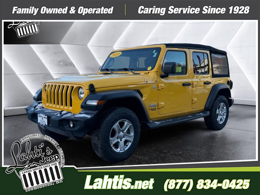 Certified 2020 Jeep Wrangler Unlimited Sport S