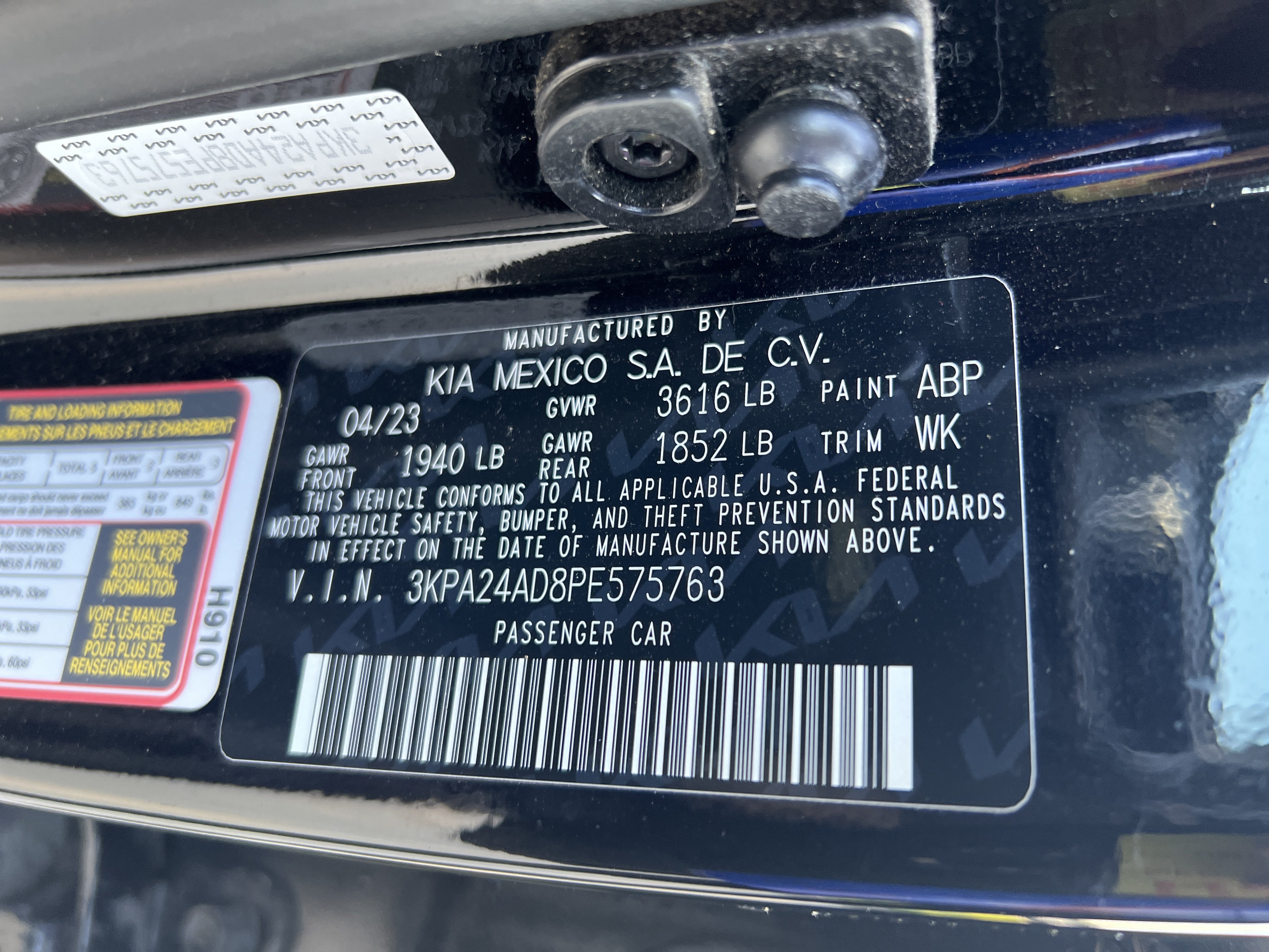Used 2023 Kia Rio LX FWD image 26