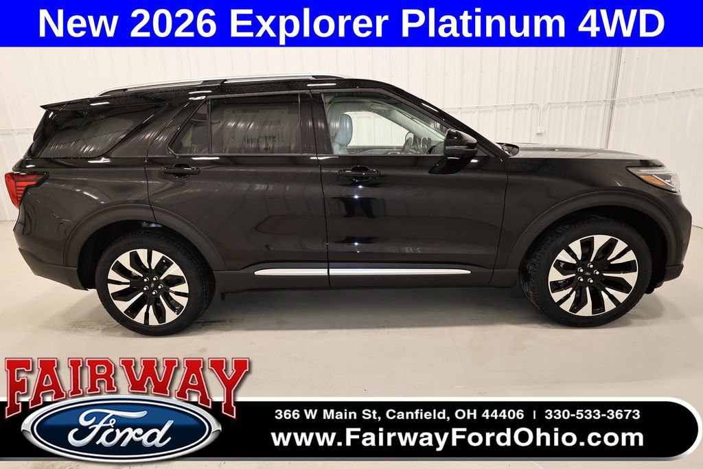 New 2026 Ford Explorer Platinum