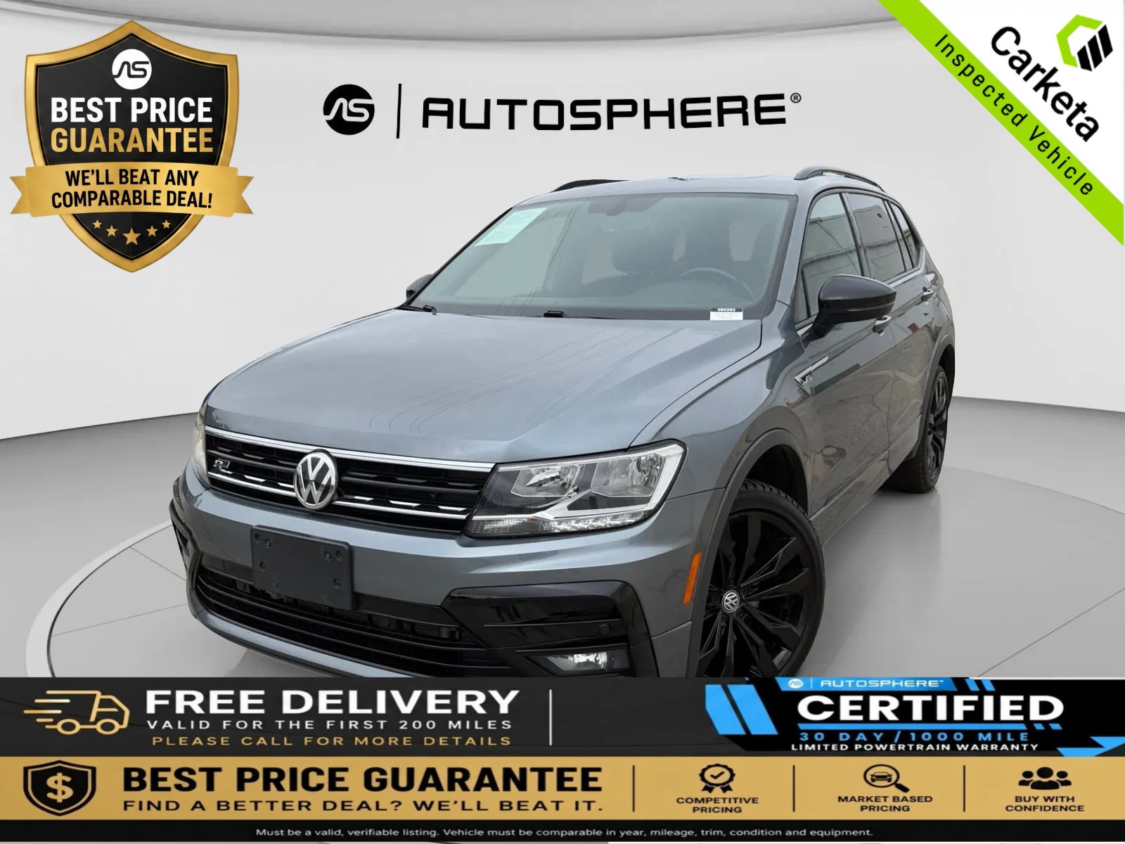 Used 2021 Volkswagen Tiguan SE R-Line AWD/4WD image 1