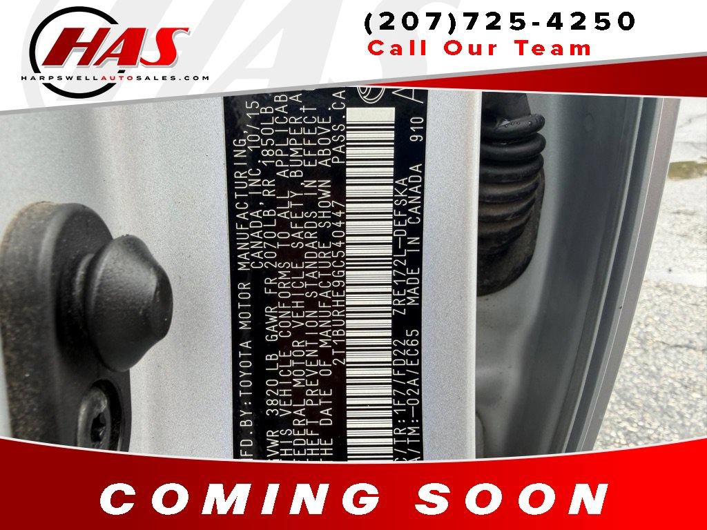 Used 2016 Toyota Corolla S FWD image 15