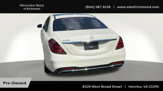 Certified 2020 Mercedes-Benz S 560 Sedan w/ AMG Line Exterior image 9