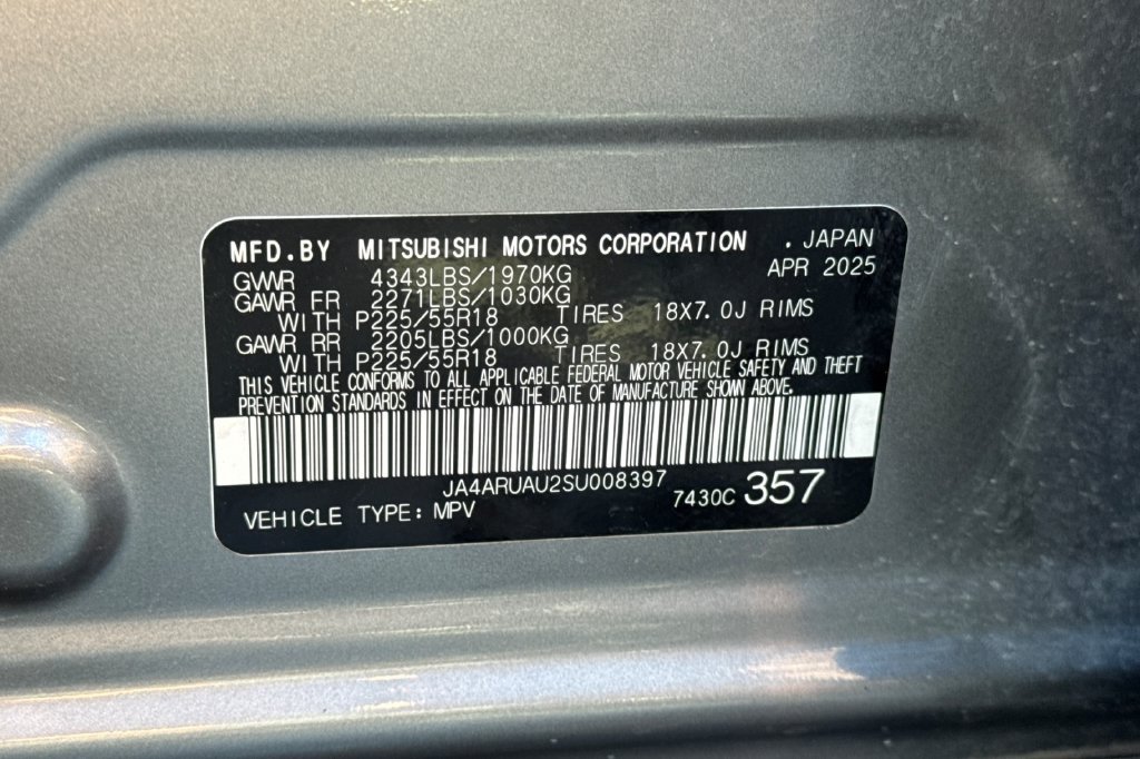 Used 2025 Mitsubishi Outlander Sport LE AWD/4WD image 30