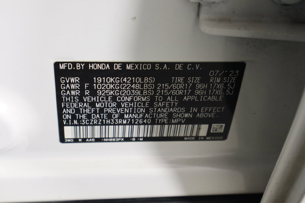Used 2024 Honda HR-V LX image 32