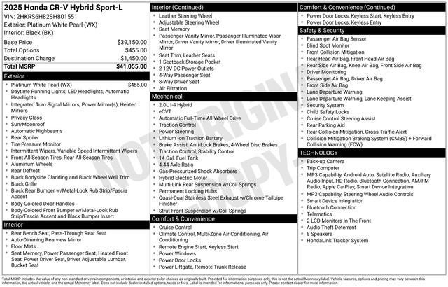 Used 2025 Honda CR-V Sport-L image 7