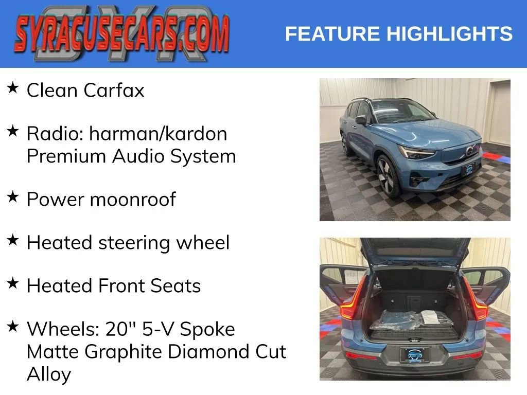 Used 2023 Volvo XC40 Recharge Ultimate w/ Protection Package Premier AWD/4WD image 4