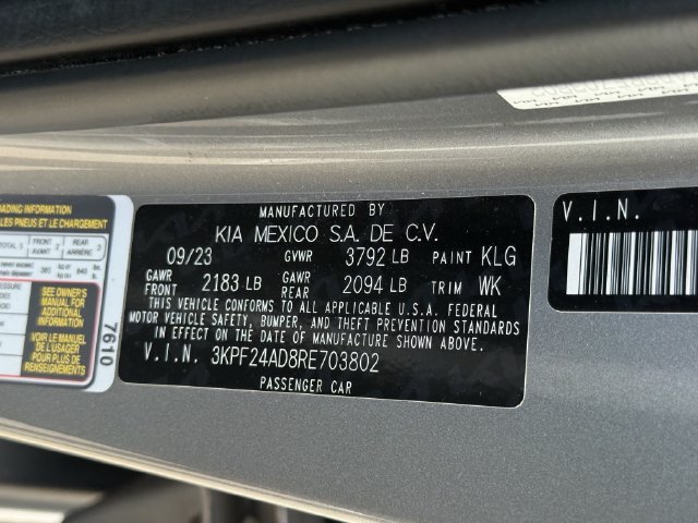 Used 2024 Kia Forte LXS w/ LXS Technology Package FWD image 31
