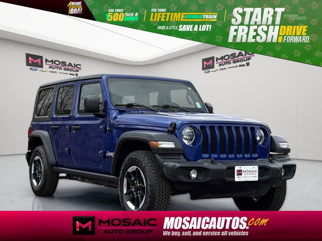 Used 2019 Jeep Wrangler Unlimited Sport S