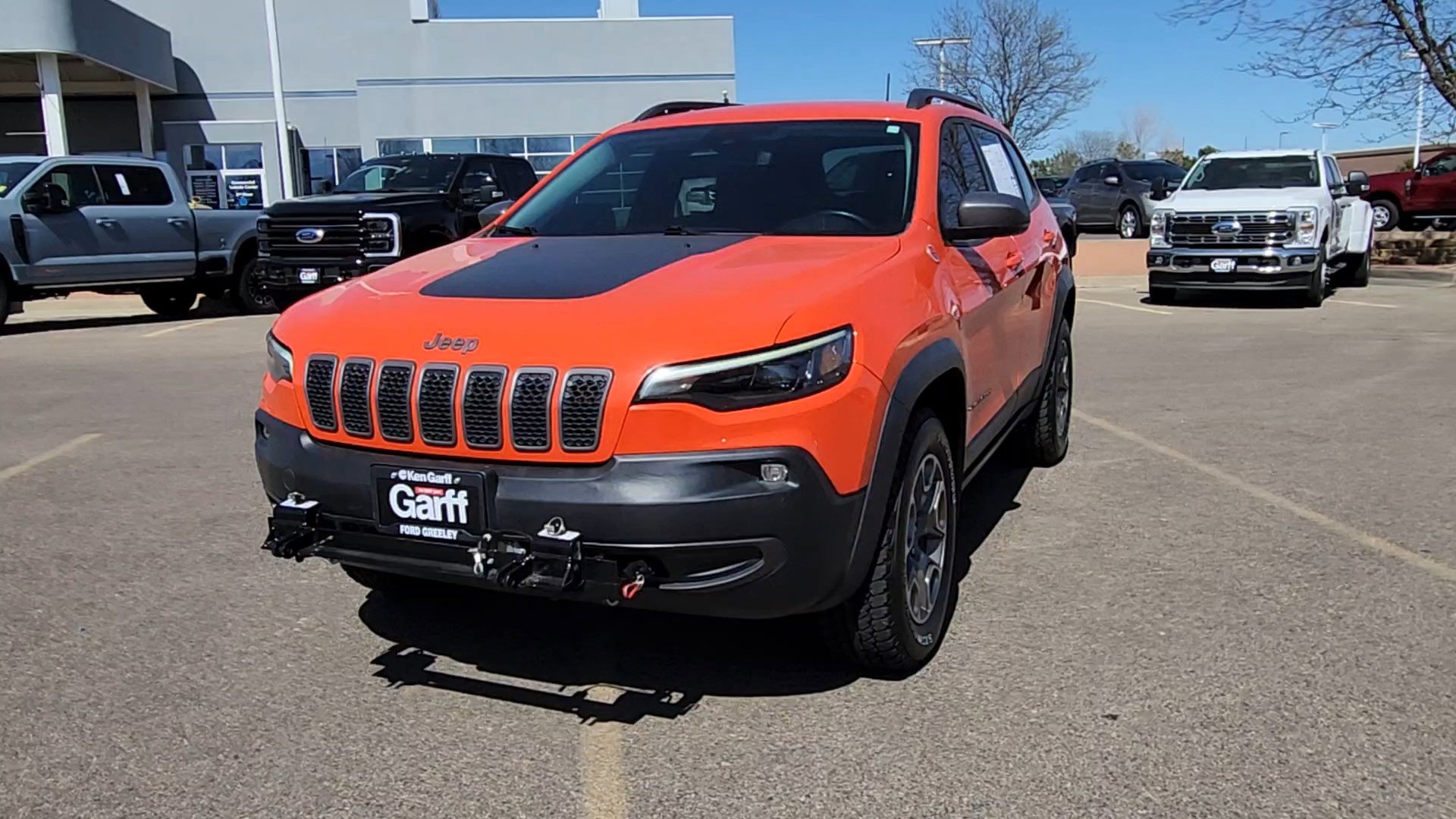 Used 2021 Jeep Cherokee Trailhawk AWD/4WD image 3