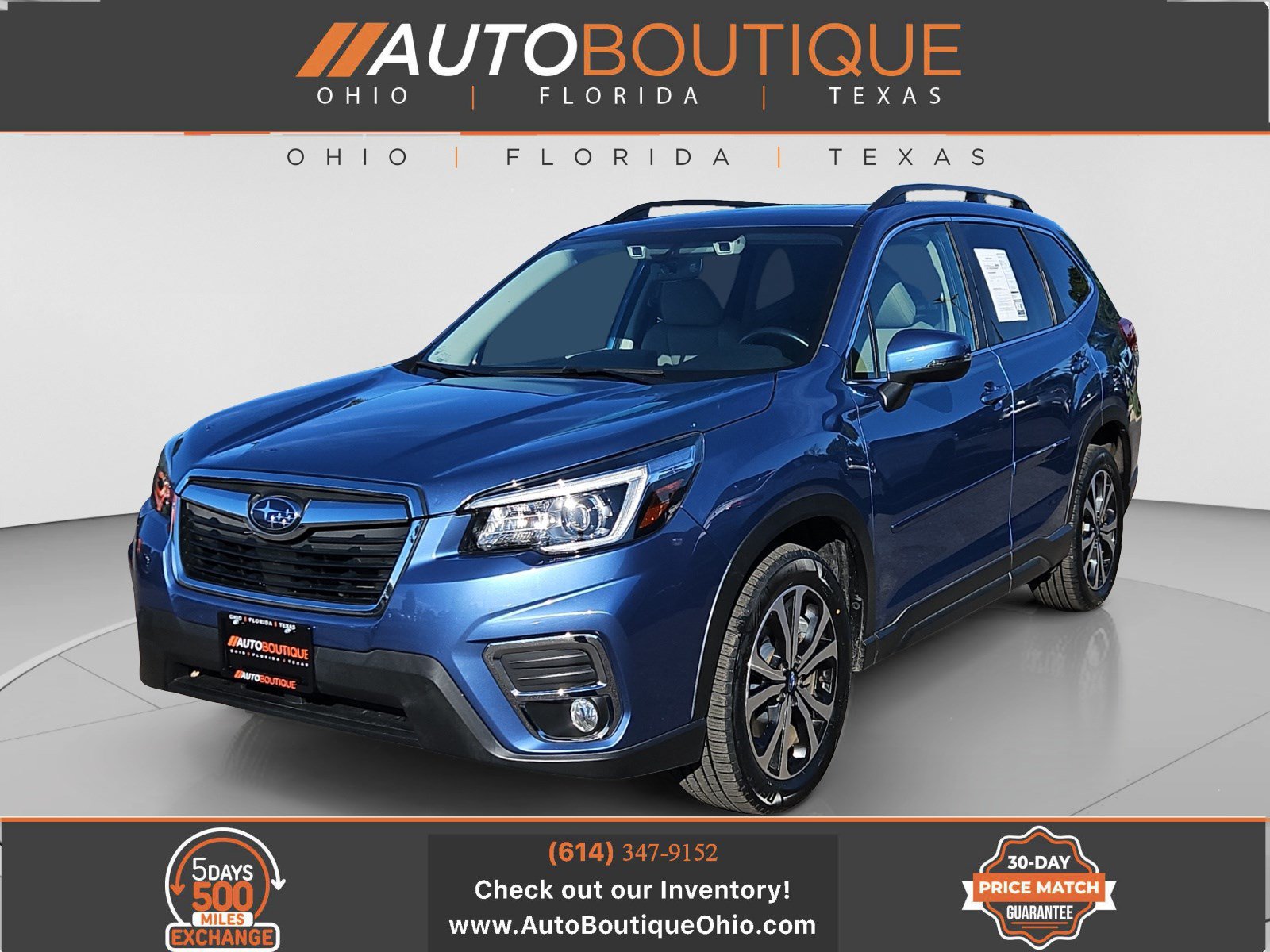 Used 2020 Subaru Forester Limited w/ Popular Package #3