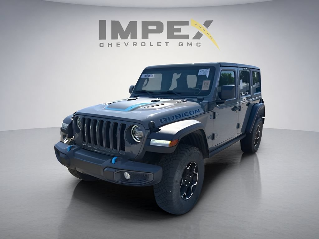 Used 2022 Jeep Wrangler Unlimited Rubicon 4xe AWD/4WD image 1