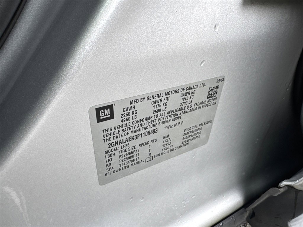 Used 2015 Chevrolet Equinox LS image 29