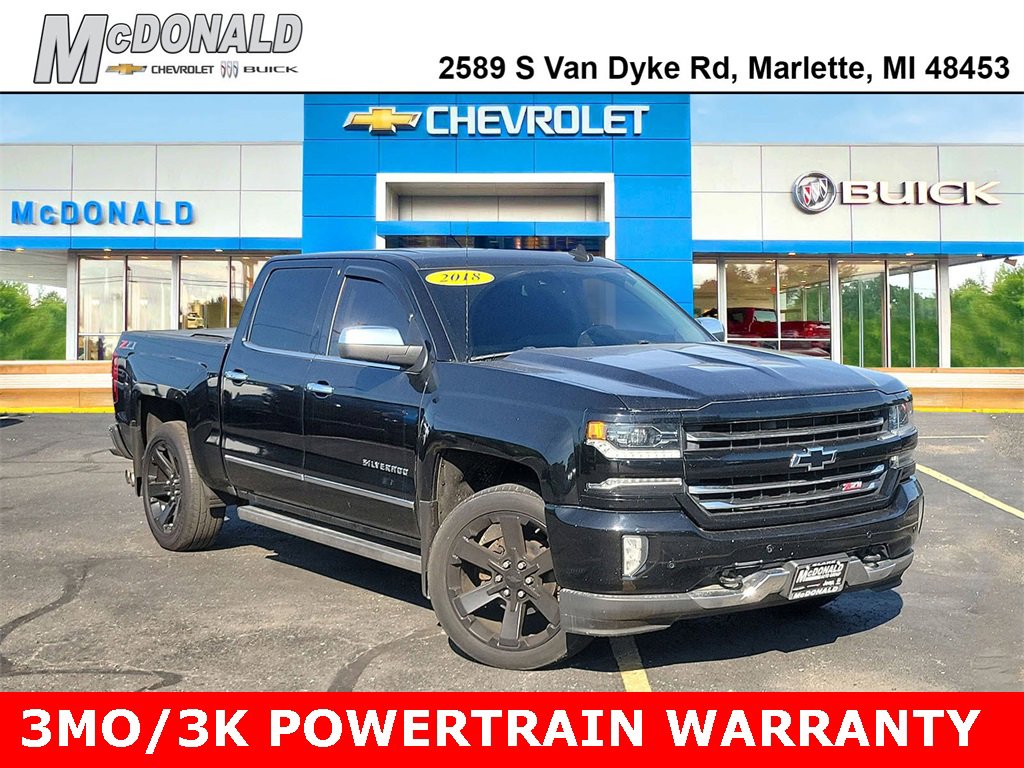 Used 2018 Chevrolet Silverado 1500 LTZ