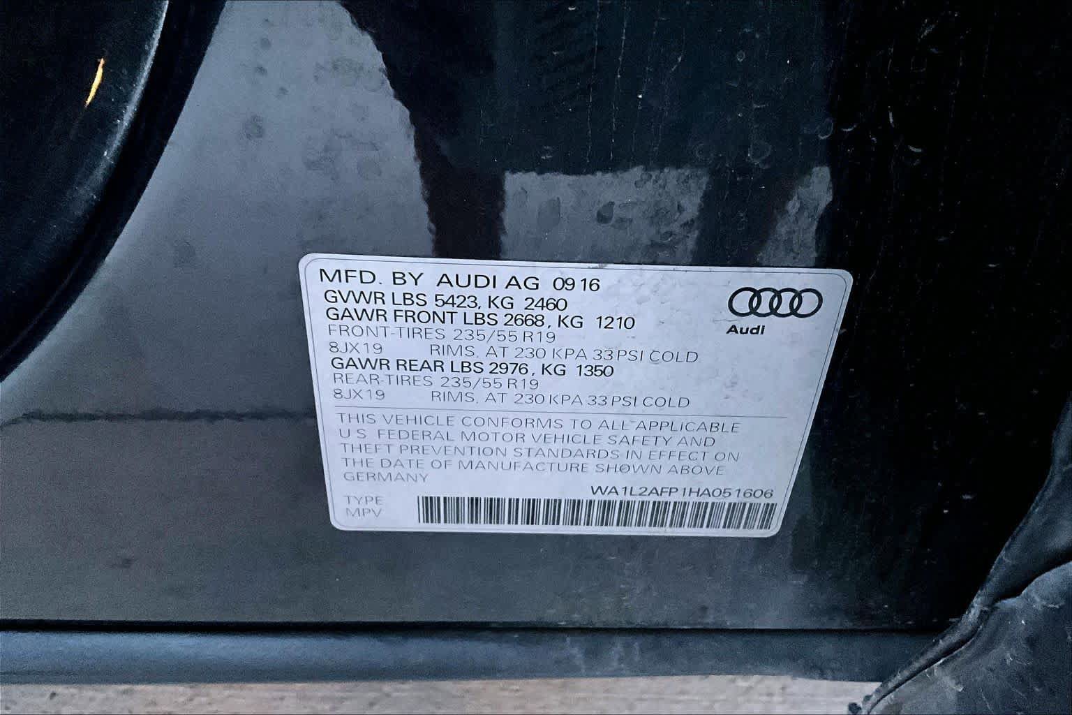 Used 2017 Audi Q5 2.0T Premium Plus w/ Premium Plus Package AWD/4WD image 32