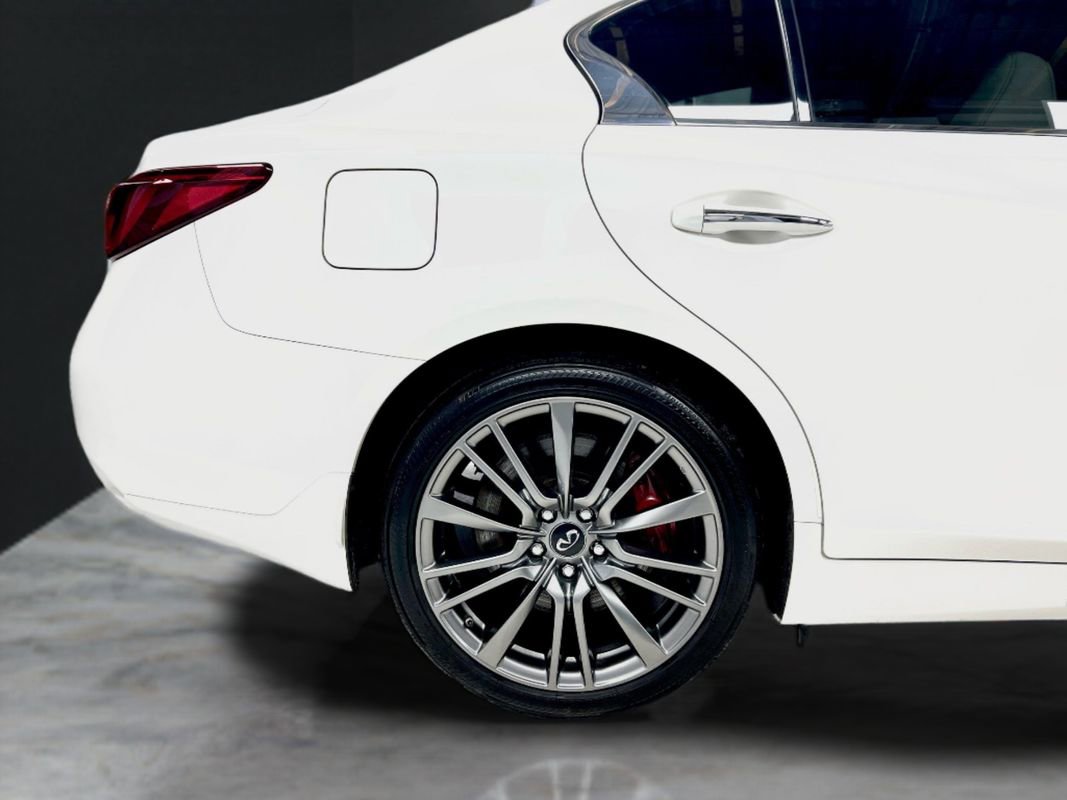 Used 2019 INFINITI Q50 Red Sport 400 w/ Sensory Package AWD/4WD image 61
