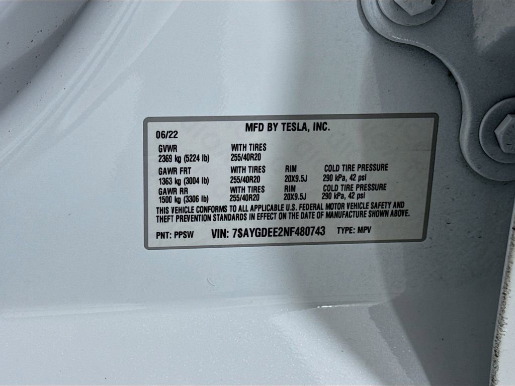 Used 2022 Tesla Model Y Long Range AWD/4WD image 55