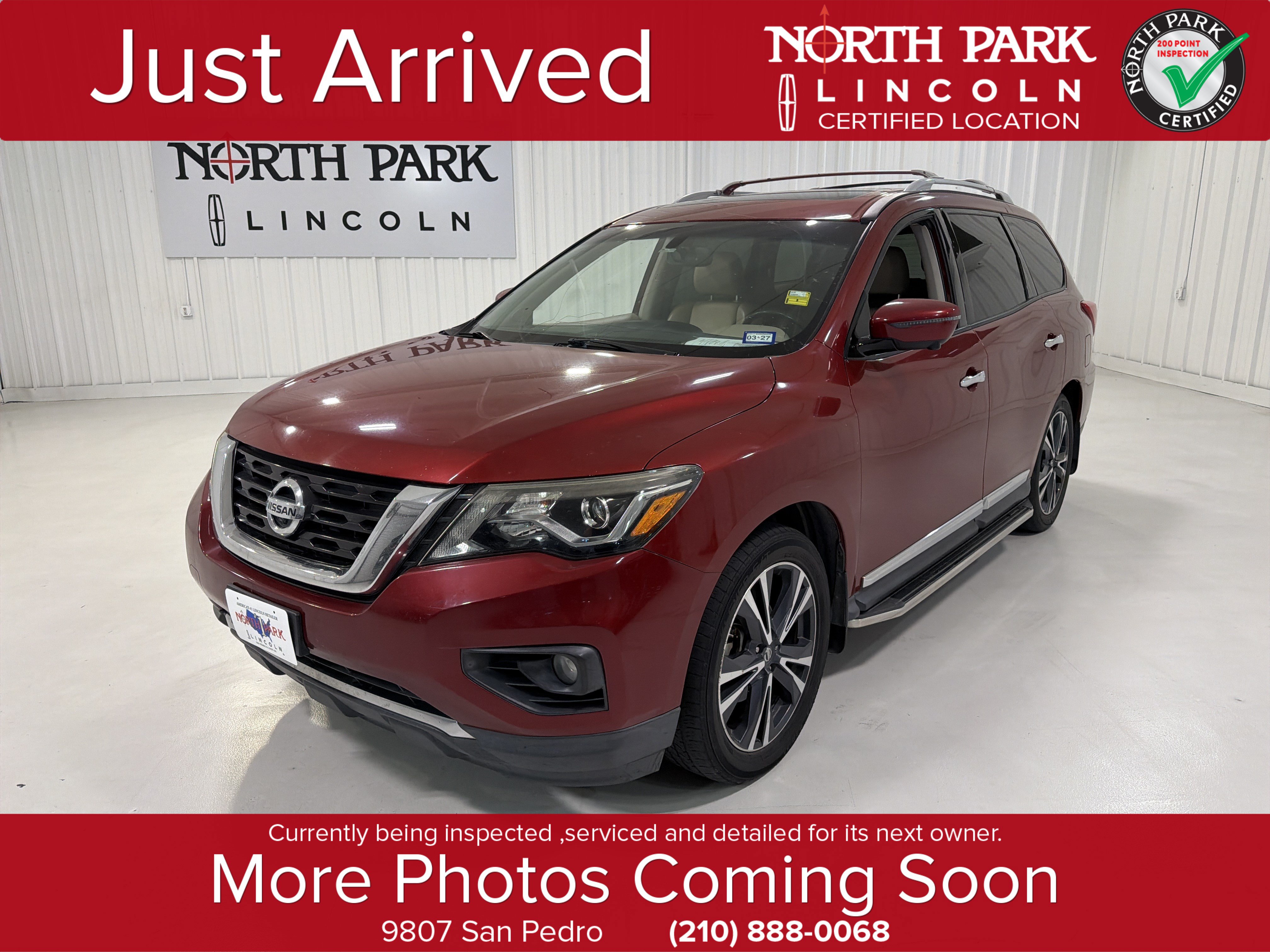 Used 2018 Nissan Pathfinder Platinum