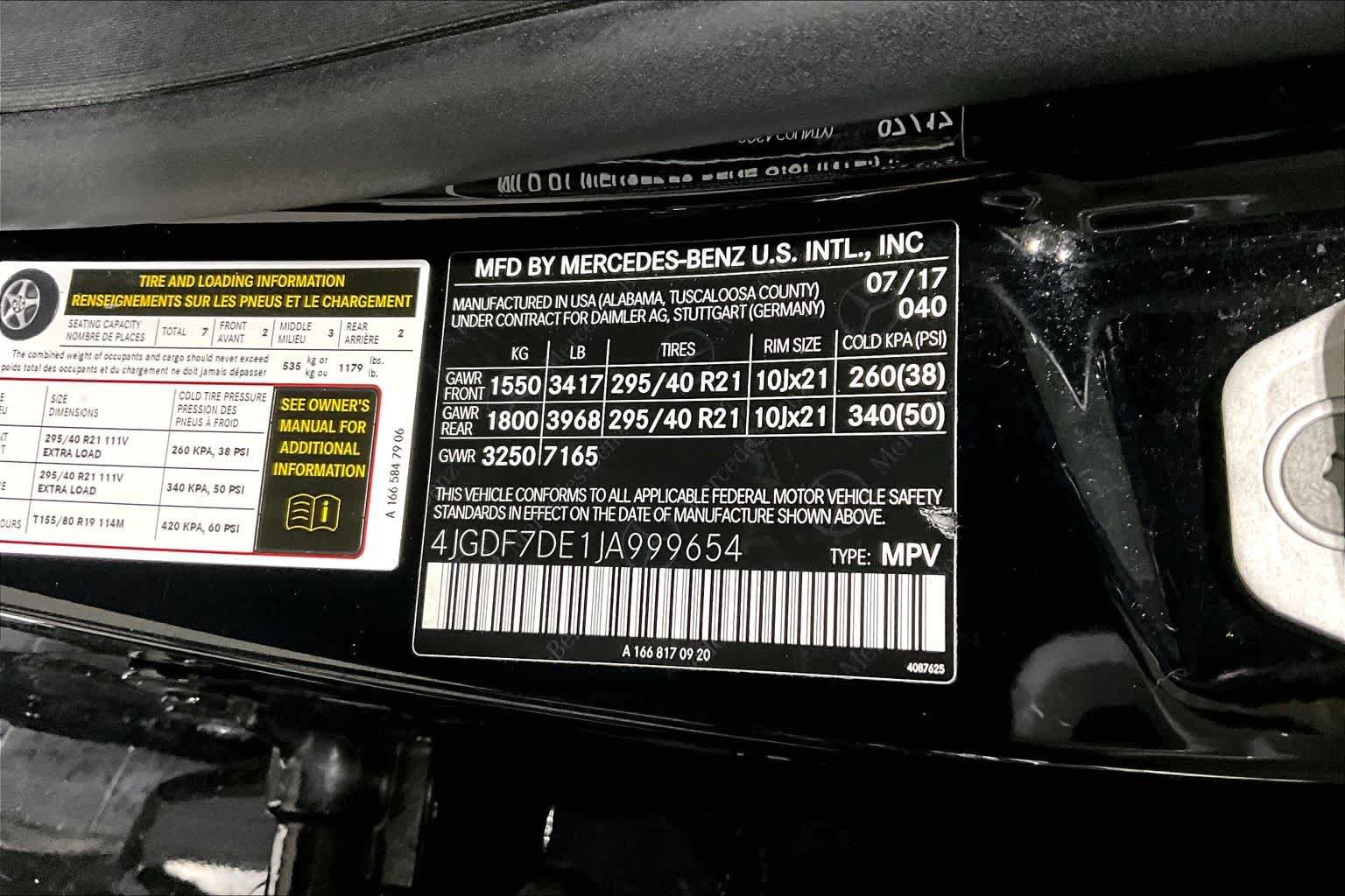Used 2018 Mercedes-Benz GLS 550 4MATIC image 37