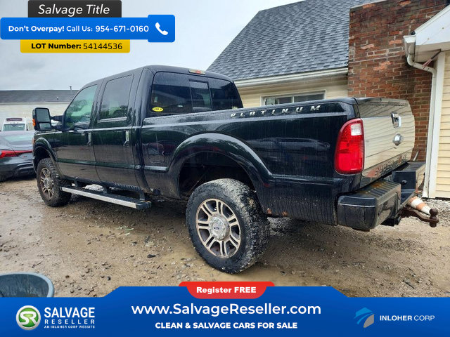 Used 2014 Ford F250 Platinum w/ FX4 Off-Road Package AWD/4WD image 3