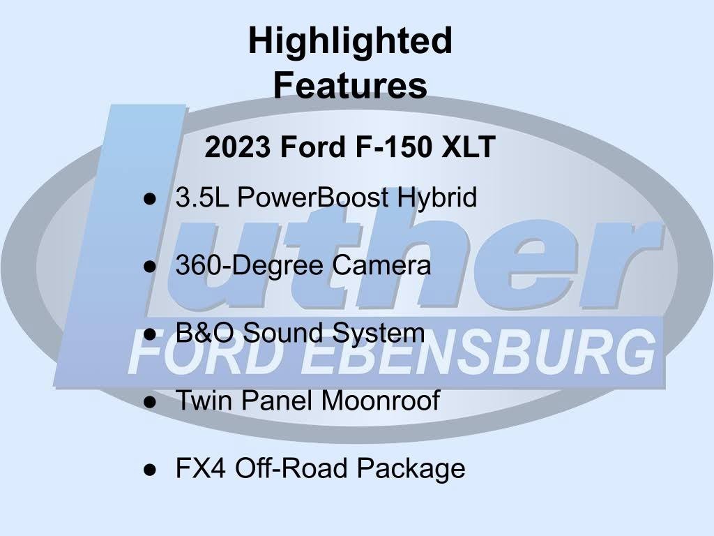 Used 2023 Ford F150 XLT w/ Equipment Group 302A High image 3