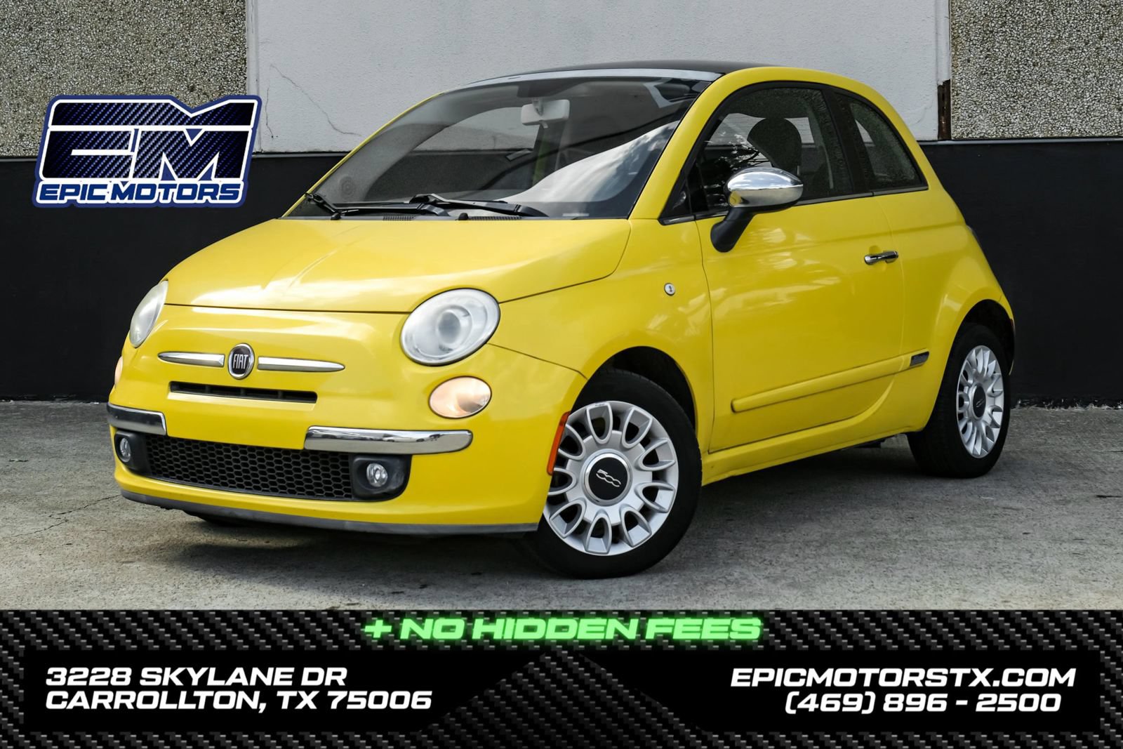 Used 2012 FIAT 500 Lounge FWD image 1