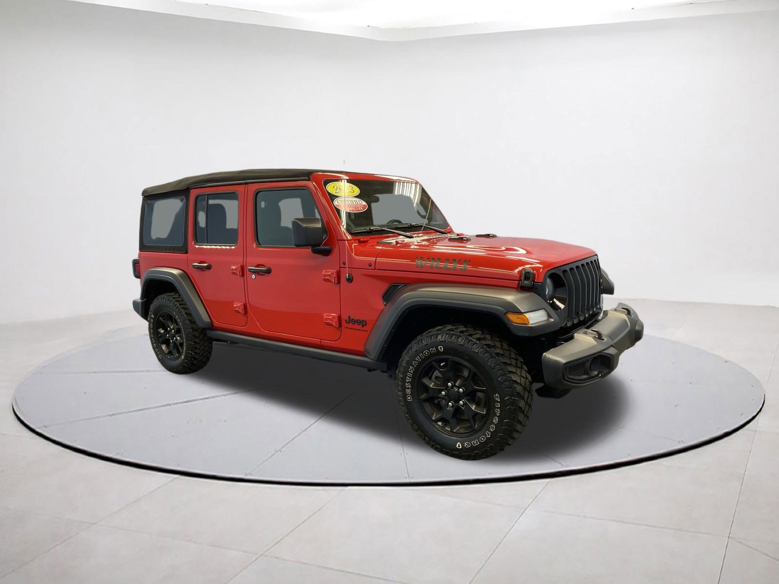 Certified 2023 Jeep Wrangler Willys AWD/4WD image 7