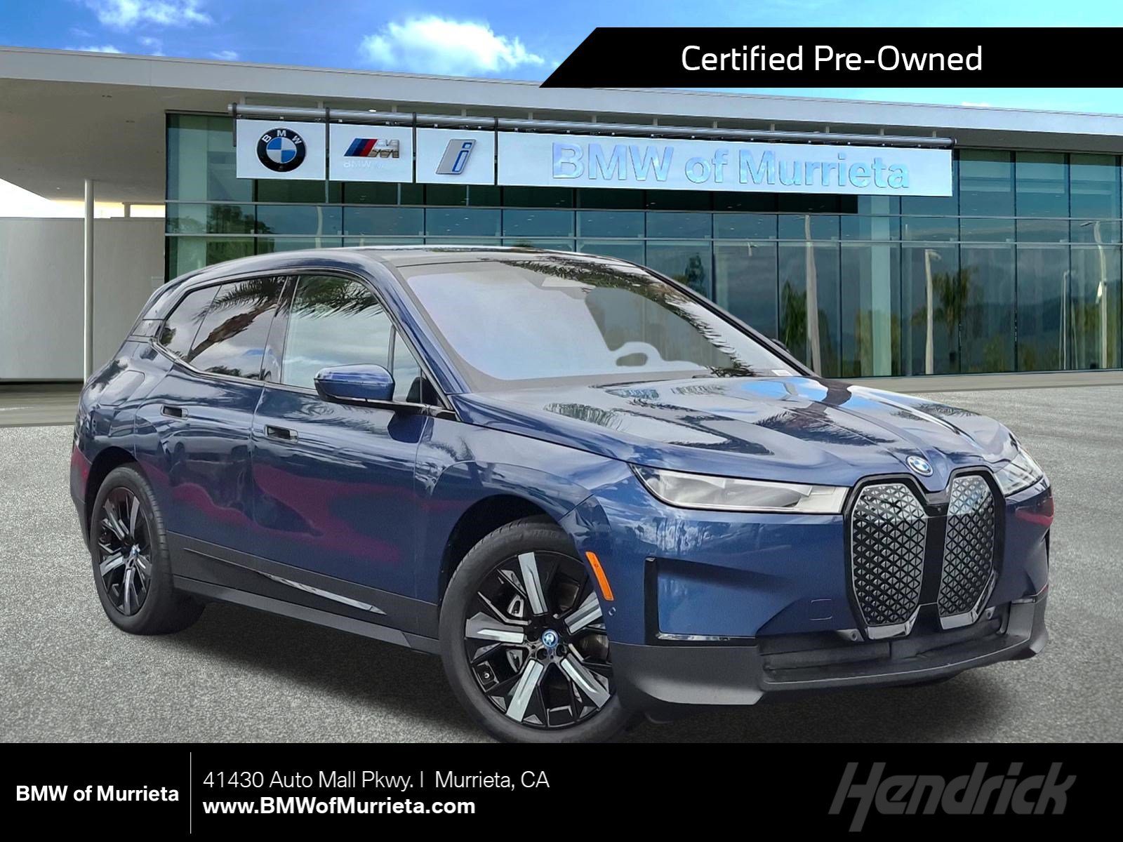 Certified 2024 BMW iX xDrive50 w/ Convenience Package AWD/4WD image 1