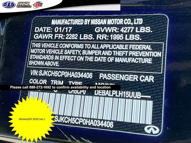 Used 2017 INFINITI QX30 image 21