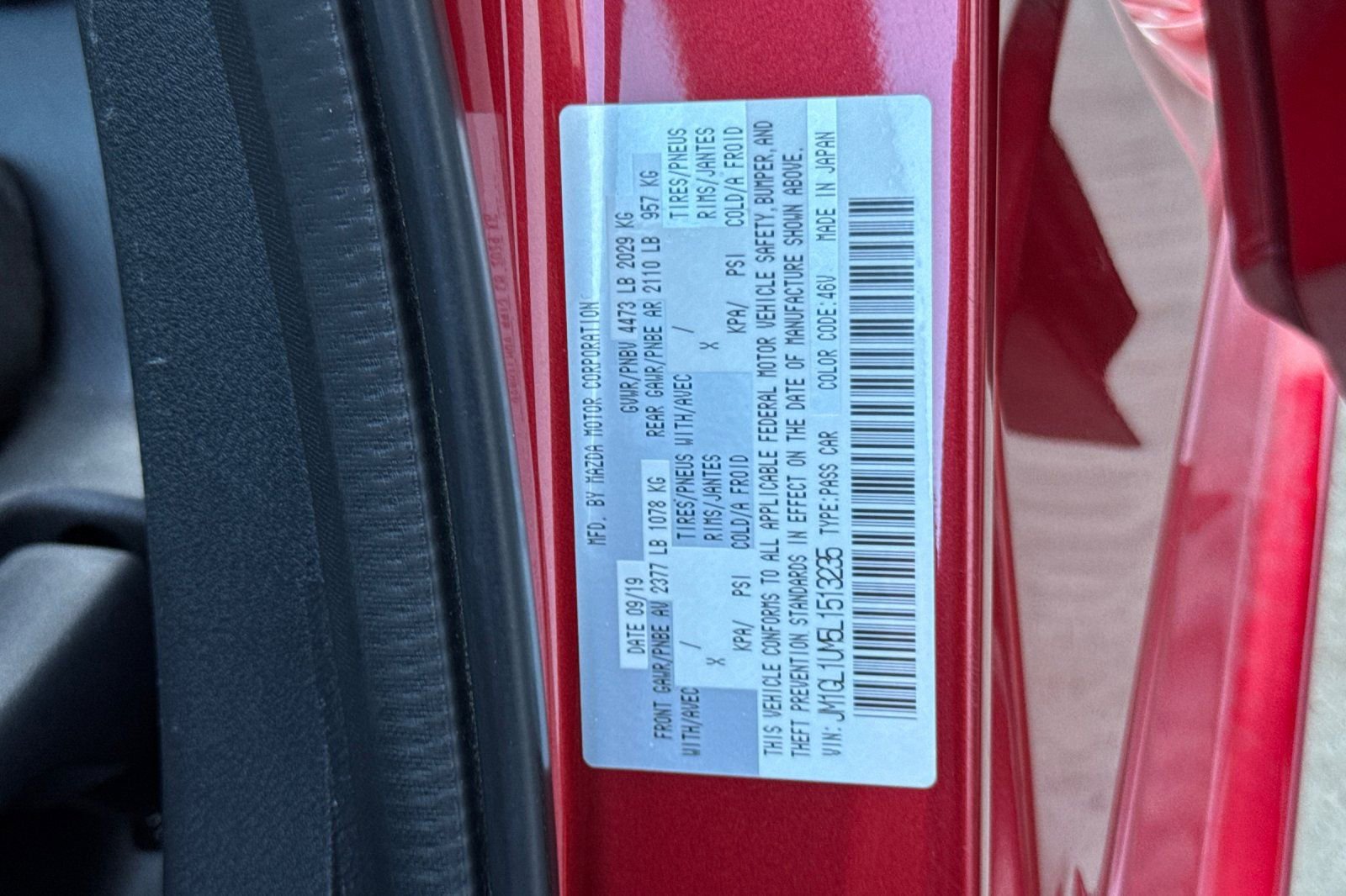 Used 2020 MAZDA MAZDA6 Sport image 27