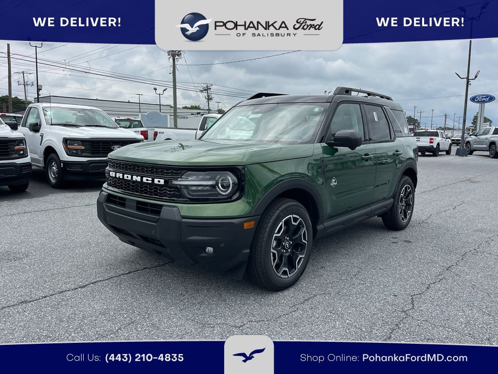 New 2025 Ford Bronco Sport Outer Banks w/ Outer Banks Tech Package+ video 1