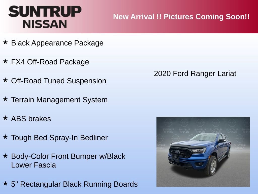 Used 2020 Ford Ranger Lariat w/ Equipment Group 501A Mid image 6