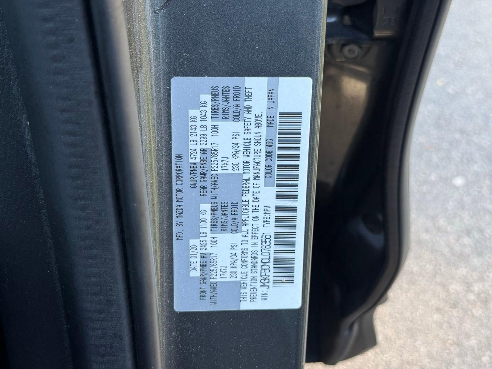 Used 2020 MAZDA CX-5 Touring AWD/4WD image 54
