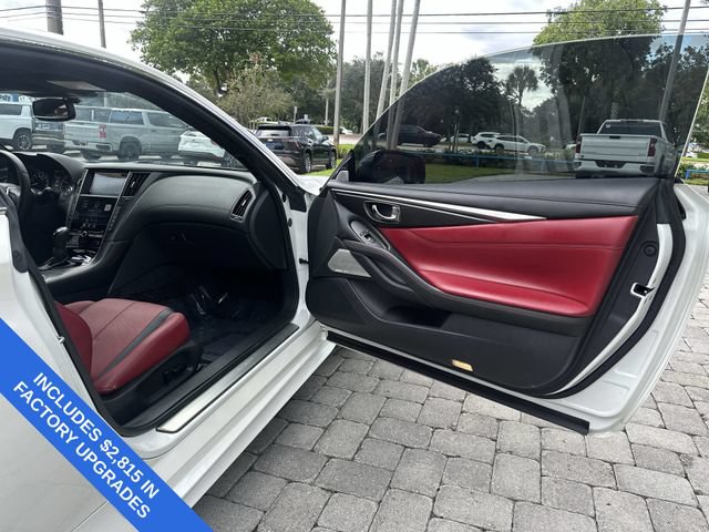 Used 2022 INFINITI Q60 Red Sport 400 w/ Proactive Package RWD image 23