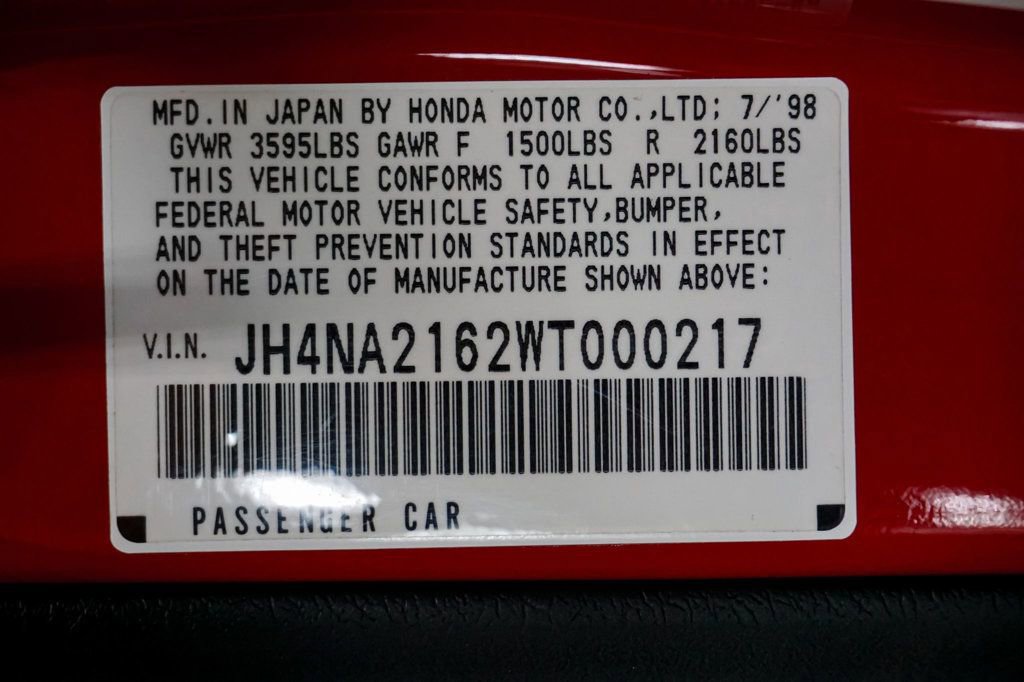 Used 1998 Acura NSX T image 22