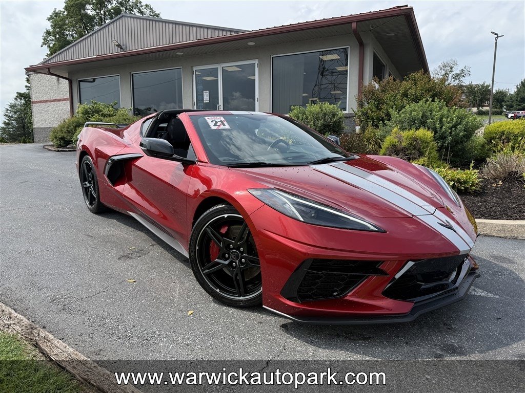 Used 2021 Chevrolet Corvette STINGRAY 2LT Z51 Performance P w/ Z51 Performance Package