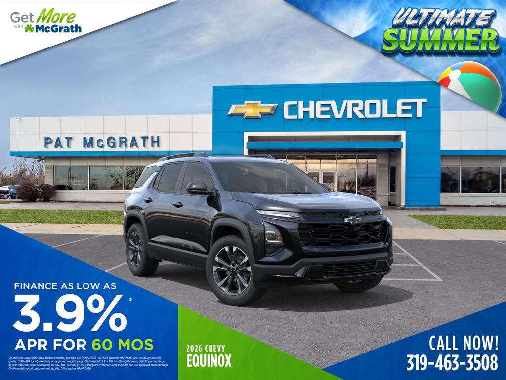 New 2026 Chevrolet Equinox RS