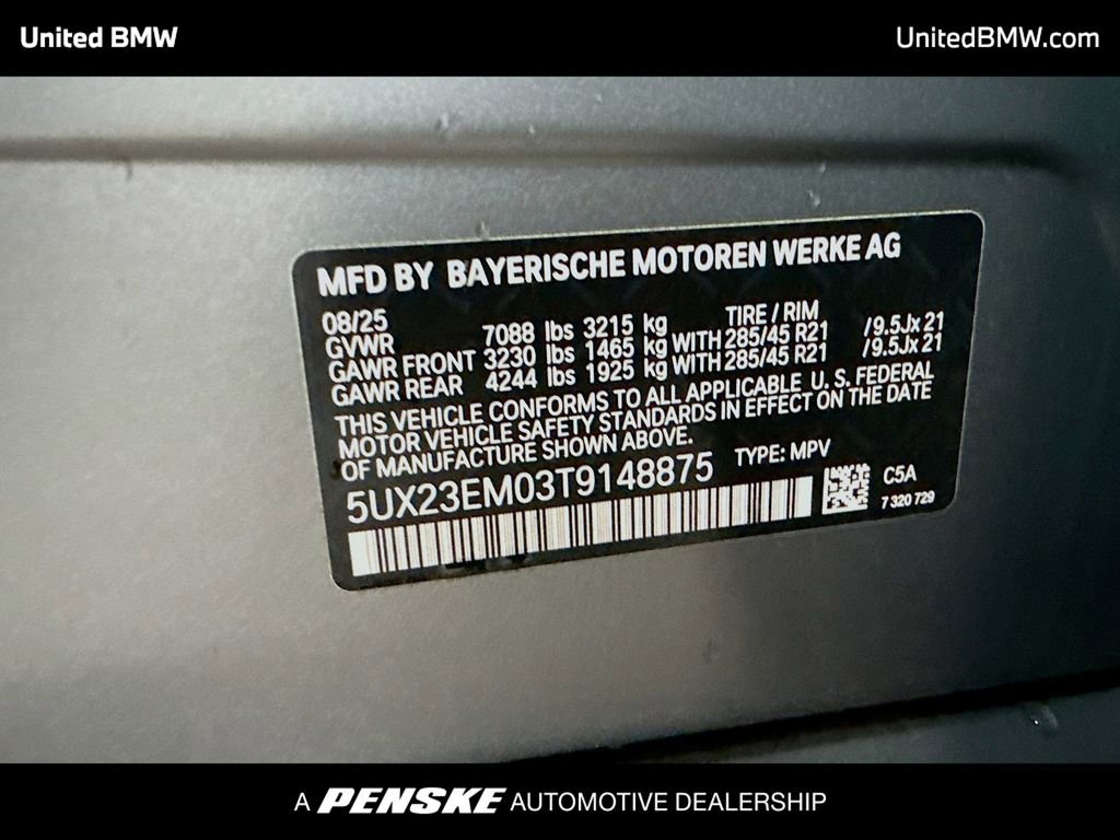 Certified 2026 BMW X7 xDrive40i AWD/4WD image 16