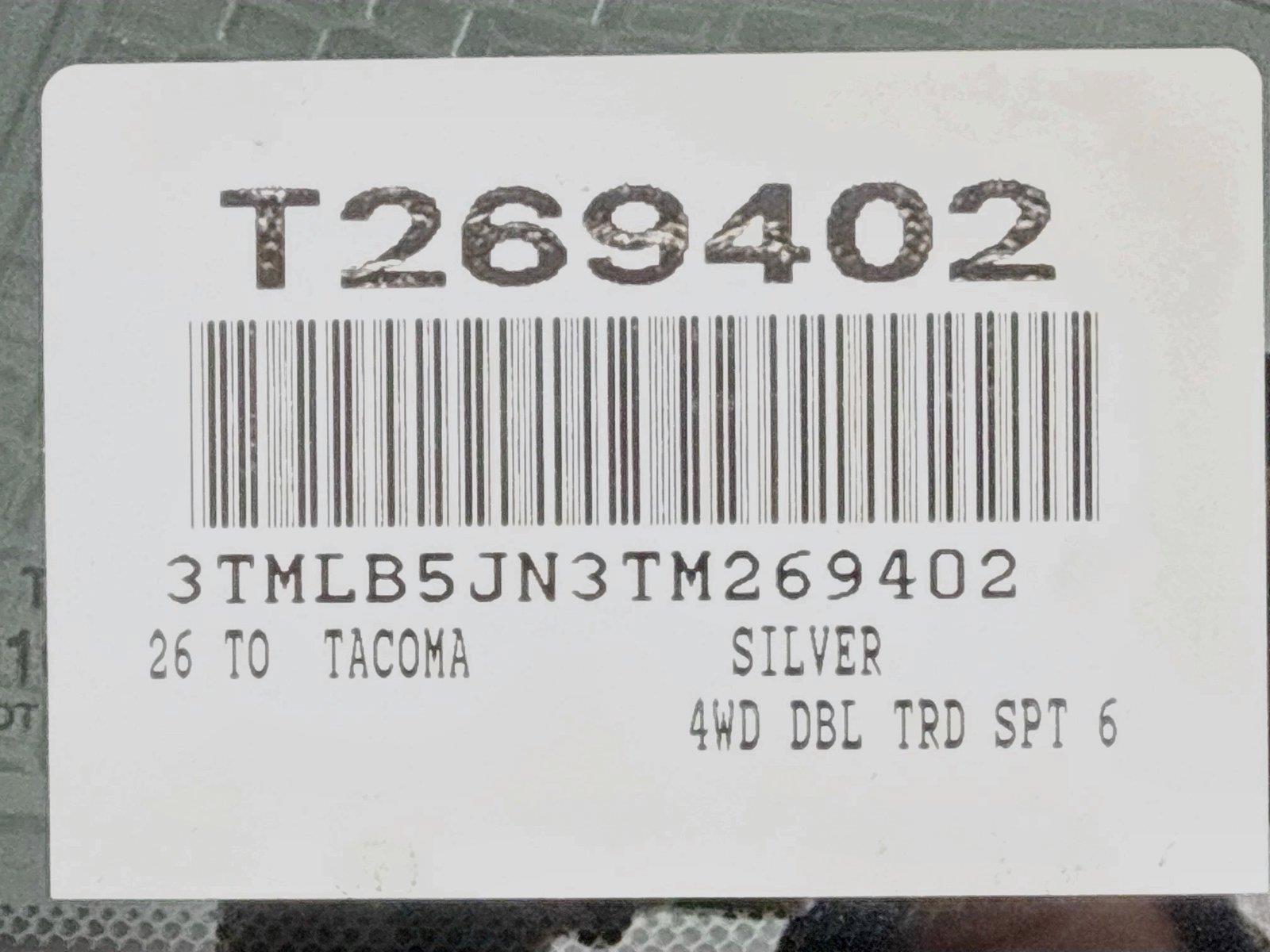 Certified 2026 Toyota Tacoma SR5 AWD/4WD image 39
