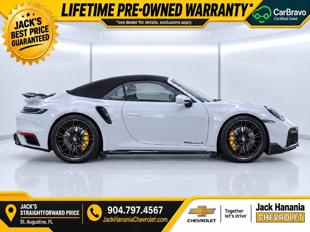 Used 2022 Porsche 911 Turbo S AWD/4WD image 3