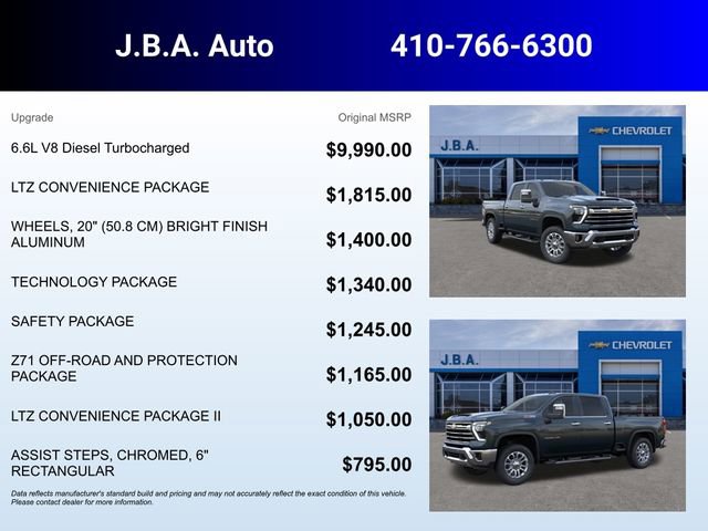 New 2026 Chevrolet Silverado 2500 LTZ w/ LTZ Convenience Package image 5