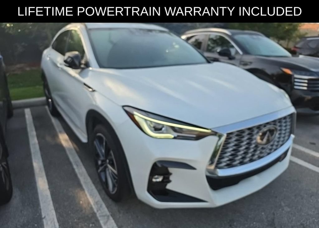 Certified 2023 INFINITI QX55 Luxe w/ Cargo Package