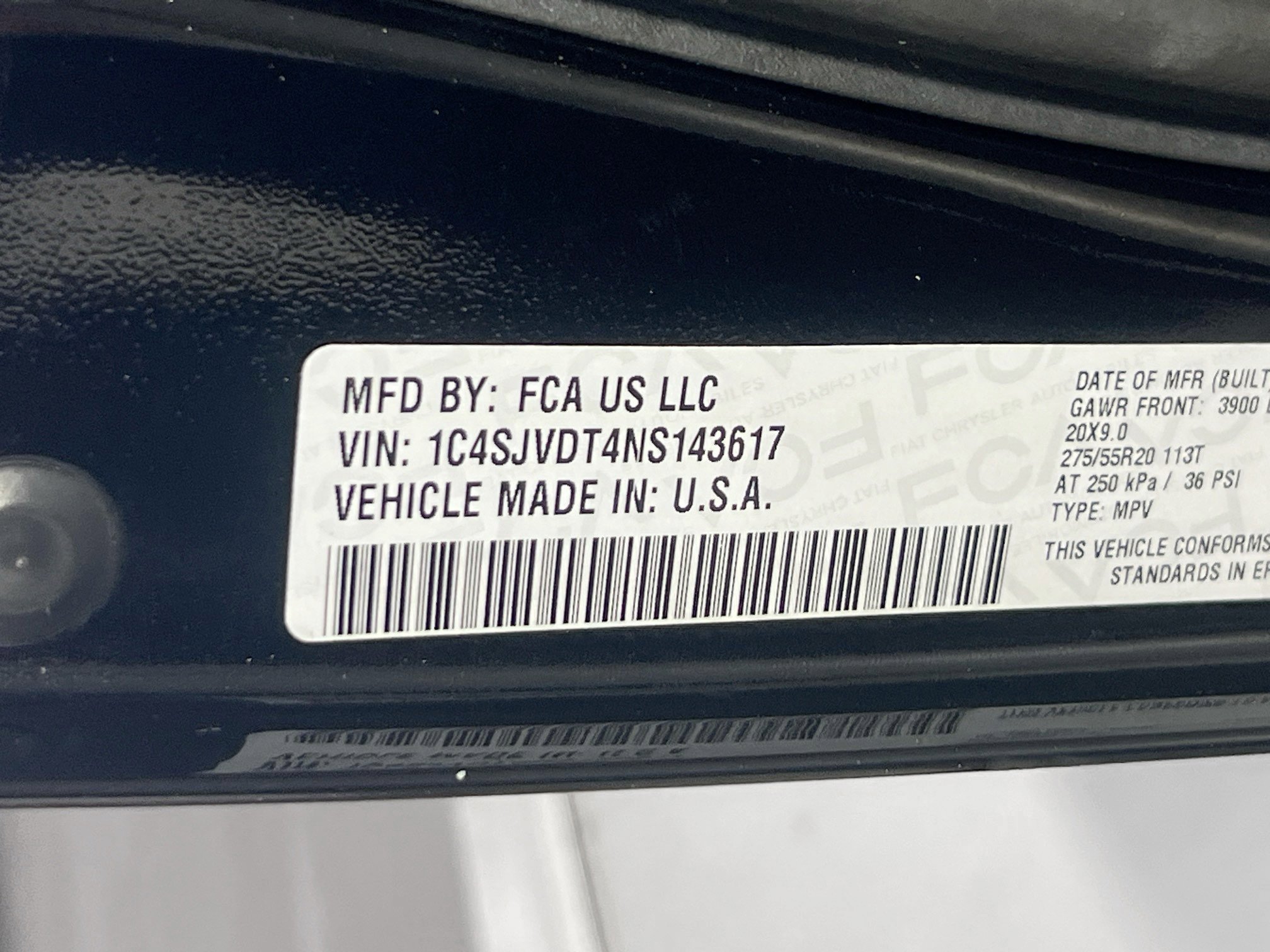 Used 2022 Jeep Wagoneer Series III w/ Rear Seat Video Group 1 image 35