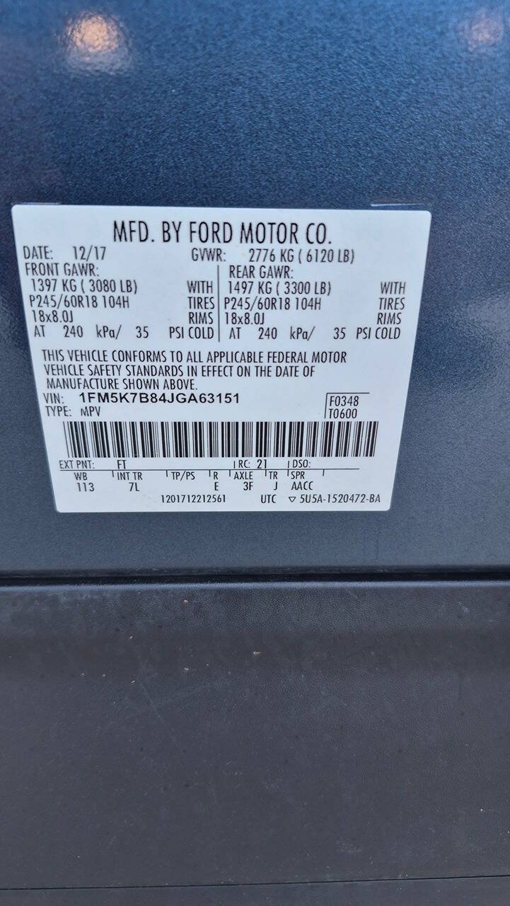 Used 2018 Ford Explorer FWD image 65