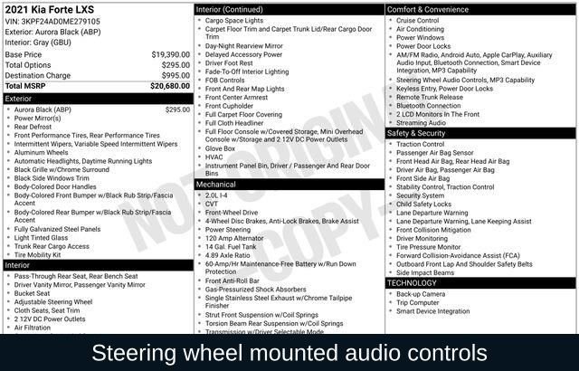 Used 2021 Kia Forte LXS image 2