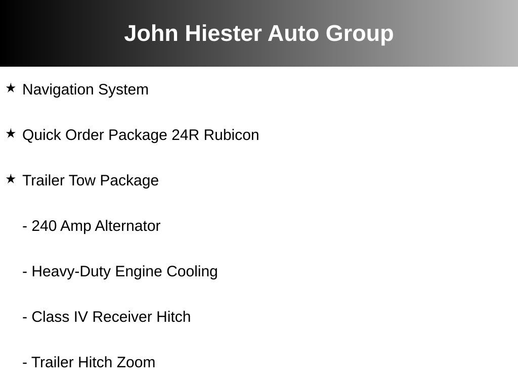 Used 2023 Jeep Gladiator Rubicon w/ LED Lighting Group AWD/4WD image 20