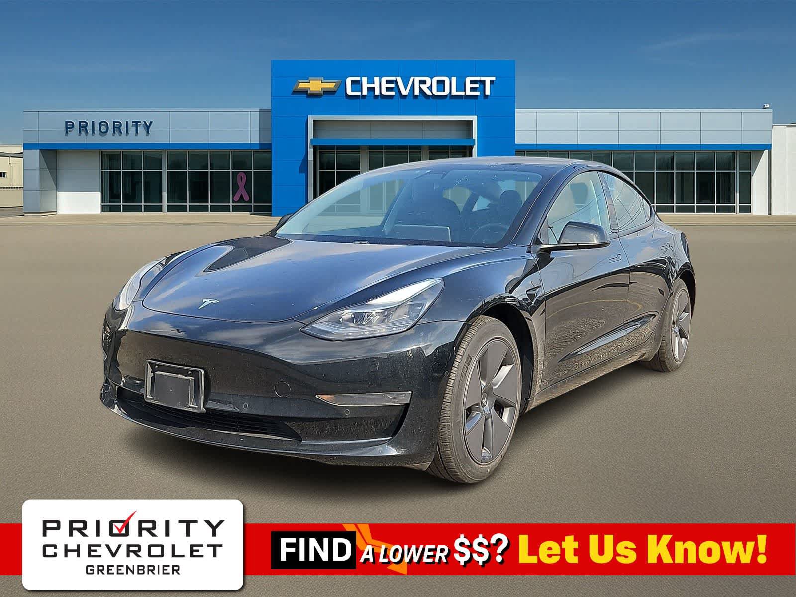 Used 2021 Tesla Model 3 Standard Range Plus